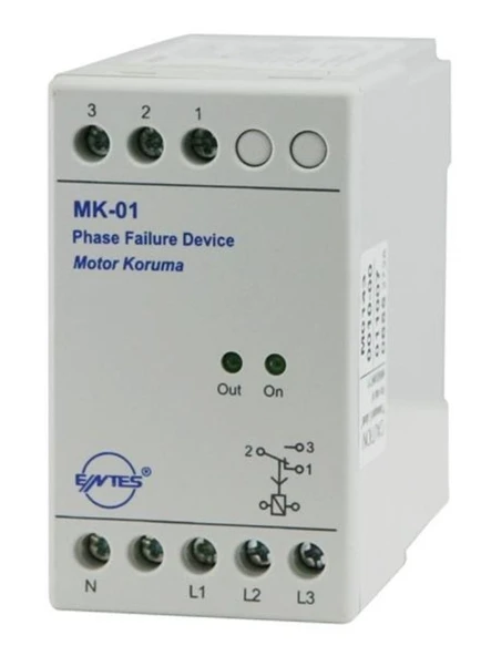 Entes Mk-01 Motor Koruma Rölesi %20 Sabit, M0143 ürün görseli 1