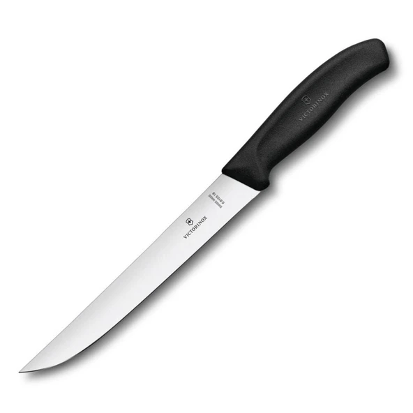 Victorinox 18cm Siyah Doğrama ve Mutfak Bıçağı ürün görseli 1