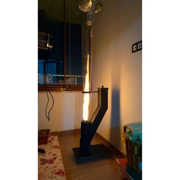 Roket Füze Tipi Pelet Soba 120 cm - Resim 2