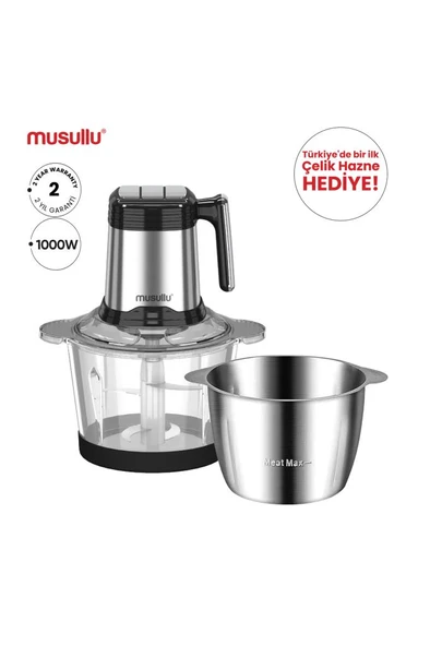 Musullu MSL-1221-2  Rondo Doğrayıcı 2 Lt ürün görseli 1