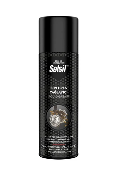 Selsil Sıvı Gres Yağlama Spreyi 500 Ml - Resim 3