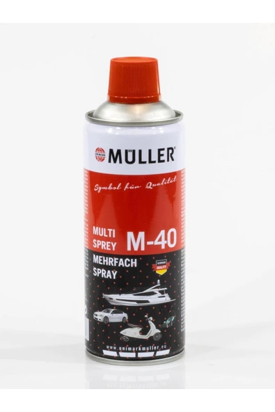 Müller M-40 Multı Sprey Çok Amaçlı Multi Sprey (üstün Alman Kalitesi) Orjinal Ürün 200 Ml ürün görseli 1