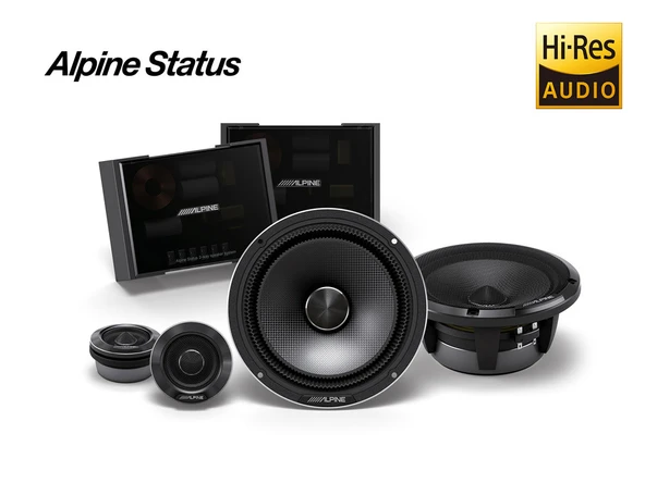 ALPINE HDZ-65C Hi Res 2 Yollu Komponent Hoparlör ürün görseli 1