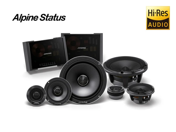 ALPINE HDZ-653 Hi Res 3 Yollu Komponent Hoparlör ürün görseli 1