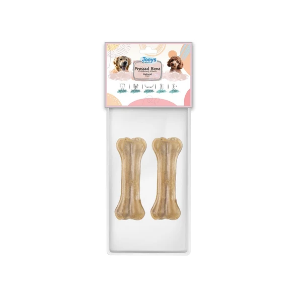 Jooys Doğal Pres Kemik 12 cm 2'li ürün görseli 1