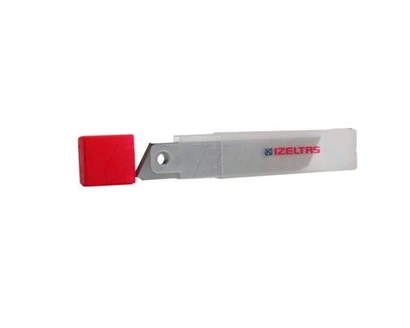 İZELTAŞ PRO Maket Bıçağı Yedeği 18 mm 10 adet/paket ürün görseli 1