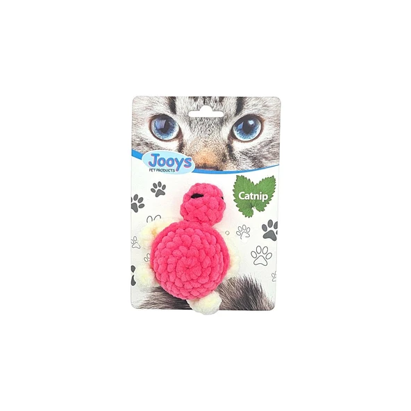 Jooys Kadife Kaplumbağa Kedi Oyuncağı ürün görseli 1