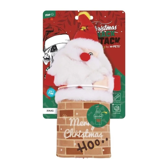 M-Pets Christmas Snack Attack Xmas Köpek Oyuncağı ürün görseli 1