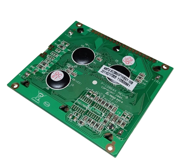 基板 6枚セット　型番はLHH-123OC G24 PTTAVM: 128x64 Grafik LCD Ekran Yeşil - NMTG-S12864XFYHSGY-10B