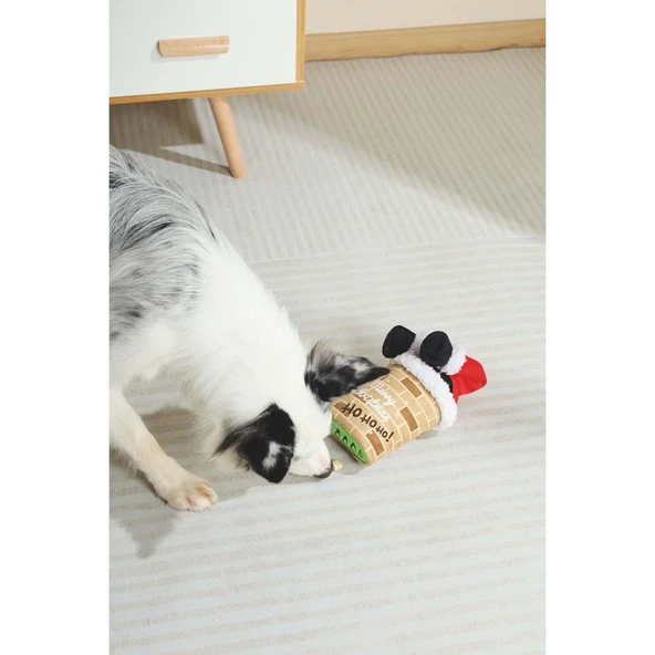 M-Pets Christmas Snack Attack Surprise Köpek Oyuncağı - Resim 6
