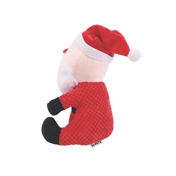 M-Pets Christmas Snack Attack St. Nick Köpek Oyuncağı - Resim 4