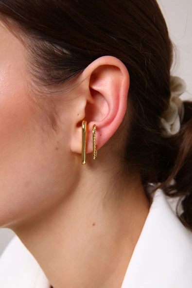 Kadın Gold Cuff - Resim 2