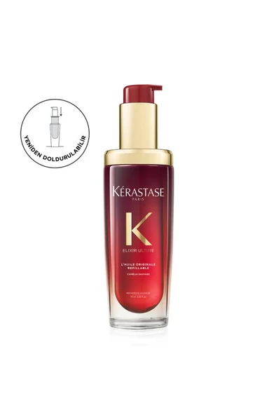Kerastase Elixir Ultime Huile Originale Refillable Saç bakım Yağı 75 ml ürün görseli 1