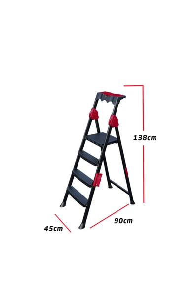 Perilla Comfort 3+1 Basamaklı Merdiven - Resim 3