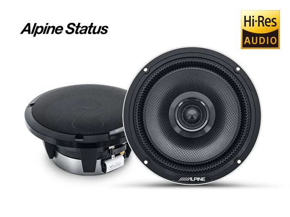 ALPINE HDZ-65CS Slim Fit Hi Res 2 Yollu Koaksiyel Hoparlör ürün görseli 1