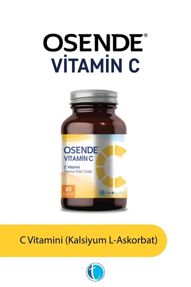 Osende Vitamin C 60 Kapsül ürün görseli 1