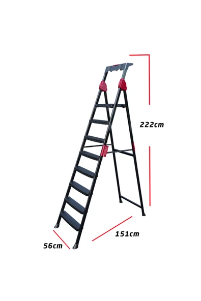 Perilla Comfort 7+1 Basamaklı Merdiven ürün görseli 1