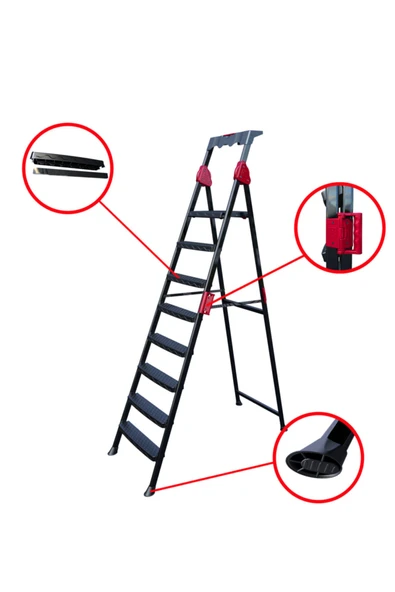 Perilla Comfort 7+1 Basamaklı Merdiven - Resim 2