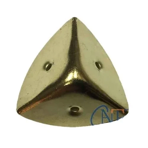 Dekoratif, Kutu, Sandık Köşesi - 45x28 Mm, Büyük, Sarı, 100 Adet ürün görseli 1