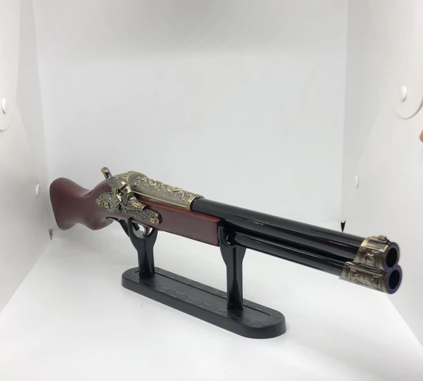 Lüks Dekoratif Dev Boy Antika Tüfek Replika (50 cm) ürün görseli 1
