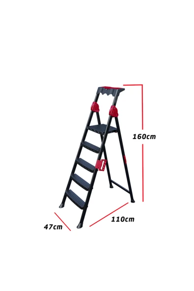Perilla Comfort 4+1 Basamaklı Merdiven - Resim 3