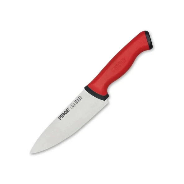 34159 Duo Şef Bıçağı 16 Cm - Kırmızı Kaymaz Sap ürün görseli 1