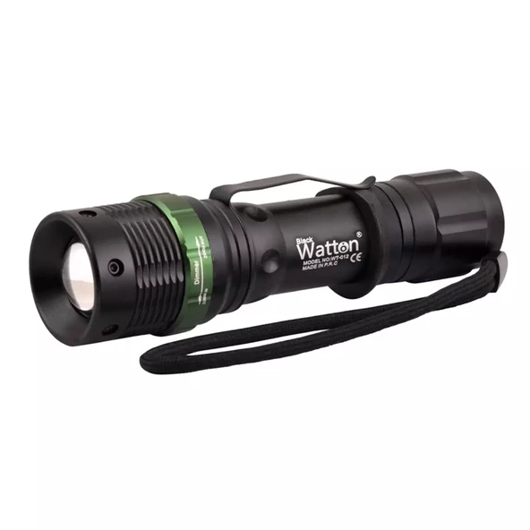 Zoomlu Oto Şarjlı El Feneri  Wt-012 ürün görseli 1
