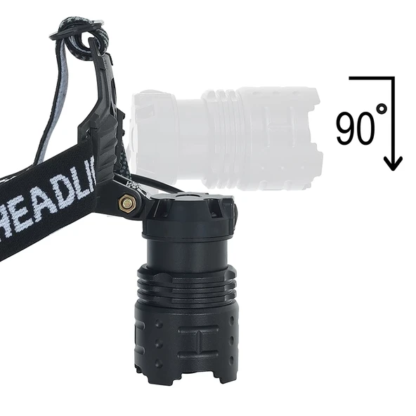 Gt100 Led Şarjlı Kafa Lambası  Wt-628 - Resim 2