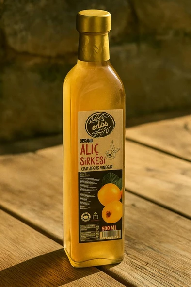 Edos Organik Alıç Sirkesi 500 ml ürün görseli 1