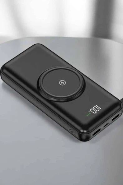 10.000 Mah Powerbank 4 Portlu Hızlı Şarj Dijital Göstergeli ürün görseli 1