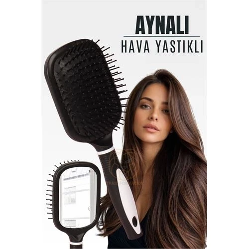 Aynalı Tarak Hava Yastıklı Ergonomik Tarak ürün görseli 1