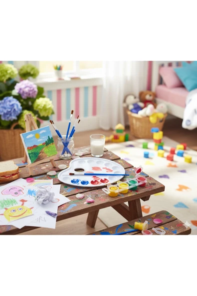 Sanat ve Boyama Seti 2 Adet - Resim 2