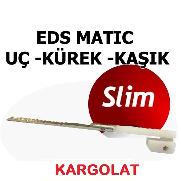 Eds Slim Ürün Kesme Makinası Yedek Kaşık İnce Sarım Yedek Uc Kürek ürün görseli 1