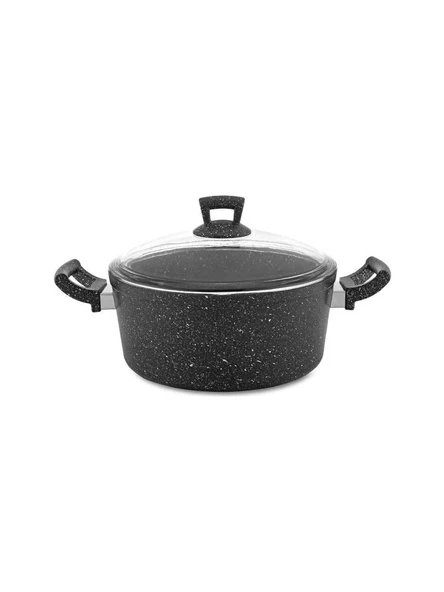 Hascevher Granit Derin Tencere 24 cm Siyah (Teşhir Ürünü) ürün görseli 1
