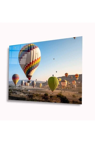 Uçan Balonlar Cam Tablo 4mm Dayanıklı Temperli Cam ürün görseli 1