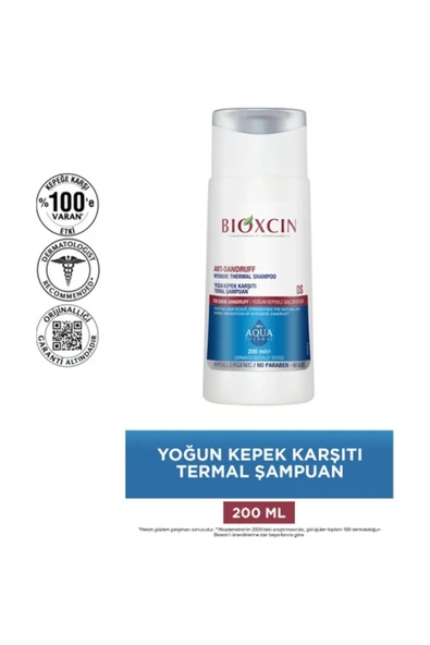 Bioxcin Aquathermal Ds Yoğun Kepek Şampuan 200 Ml ürün görseli 1