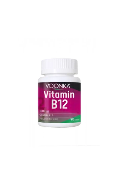 Voonka Vitamin B12 İçeren 90 Tablet - Yeni Ambalaj ürün görseli 1