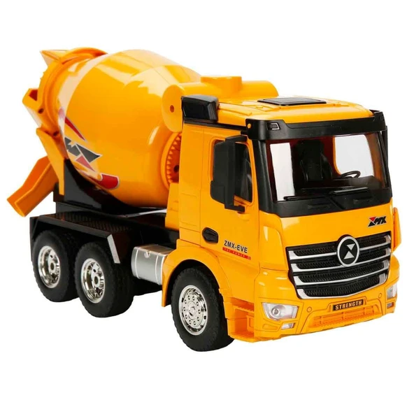5084 SUN-RST-RC İŞ MAKİNESİ 1 18 BETON MİKSERİ FF 9CH 3 7V USB 2 4 GHZ SESLİ IŞI ürün görseli 1