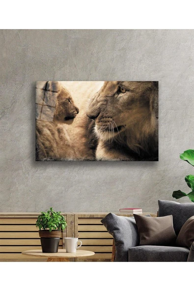 Aslan Cam Tablo 4mm Dayanıklı Temperli Cam - Resim 2