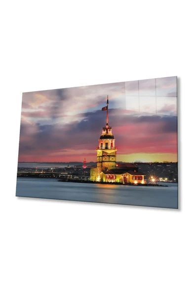 Kız Kulesi Cam Tablo ürün görseli 1
