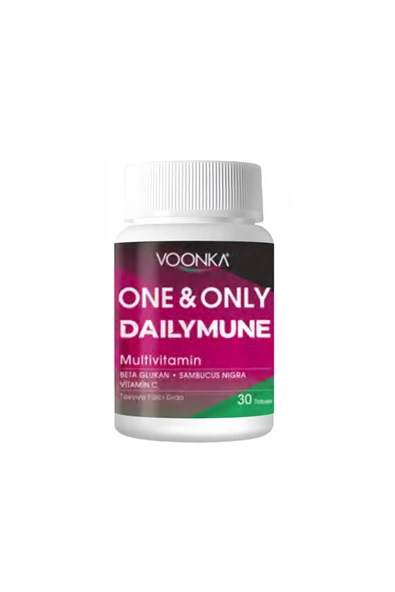 Voonka One & Only Dailymune Multivitamin 30 Tablet - Yeni Ambalaj ürün görseli 1