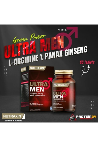 Nutraxin Ultra Men 60 Tablet - Resim 2