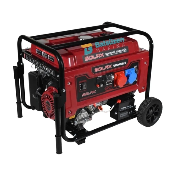 Solax Fg10000lex Monofaze Benzinli Dual Marşlı Jenerator 7 Kw ürün görseli 1