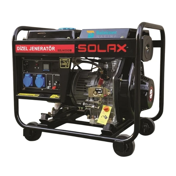 Solax Sdj4000m Dizel Jeneratör İpli Monofaze 3 Kw ürün görseli 1