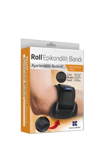 Roll Epikondilit Bandajı Tenisçi Dirsek Bandı Epicondilitis Dirsekliği ürün görseli 1