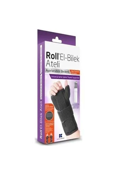 Roll Universal Başparmak Destekli El Bilek Ateli ürün görseli 1