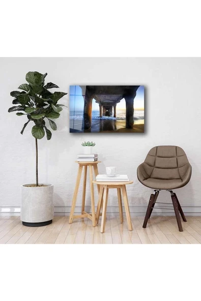 Manzara Cam Tablo 4mm Dayanıklı Temperli Cam ürün görseli 1