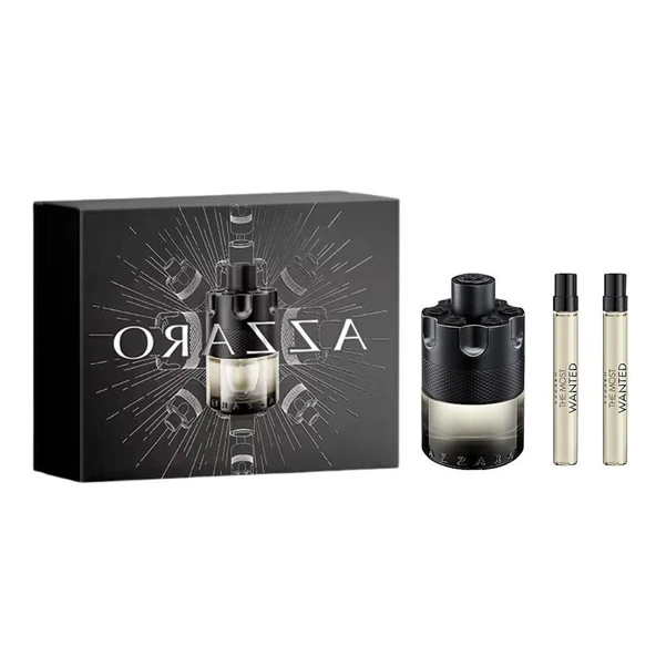 Azzaro The Most Wanted Intense 100 ml + 2x10 ml Erkek Parfüm Seti ürün görseli 1