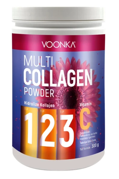 Voonka Multi Collagen Powder 300 gr ürün görseli 1