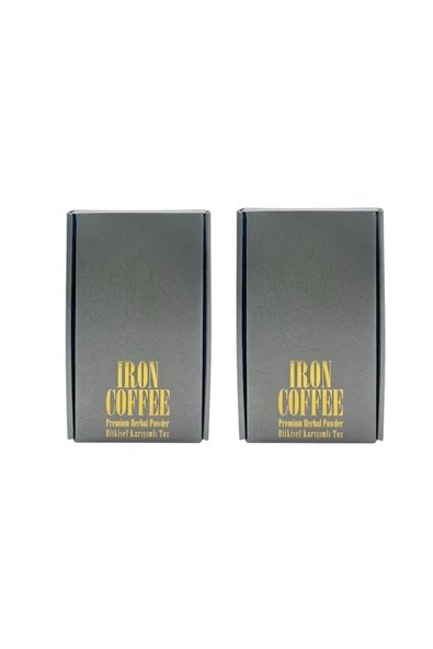Iron Coffee Bitkisel Kahve Karışımı-Kilo Kontrolüne Yardımcı-2’Li Set ürün görseli 1